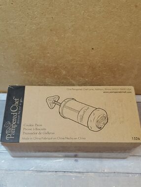 Pampered Chef Cookie Press  1526